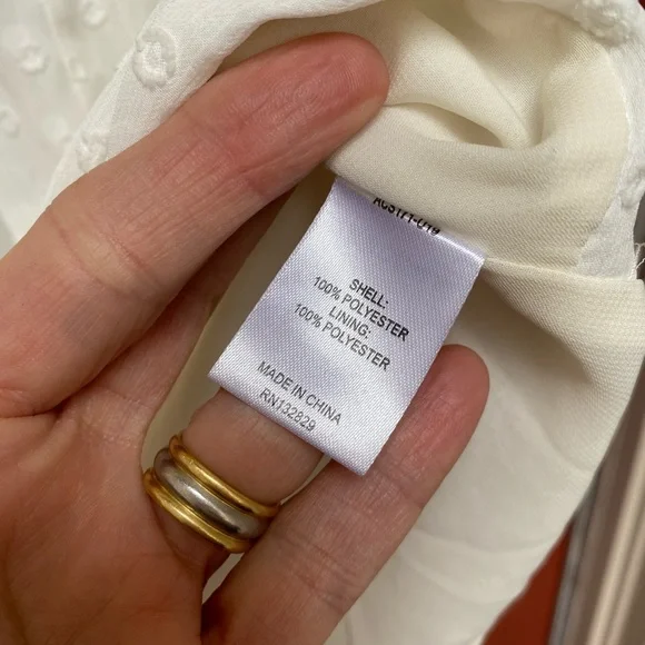 Free People Toosaloosa Slub Meadow Ivory Casual Maxi Dress XS 🌿A6 - Picture 14 of 16